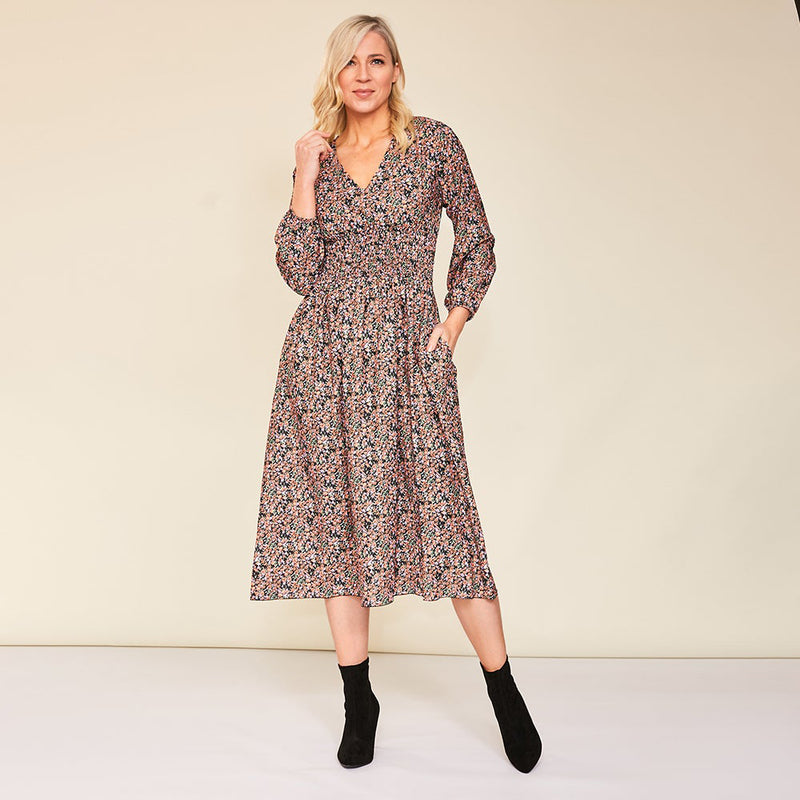 Emily Dress (Floral) – The Casual Company